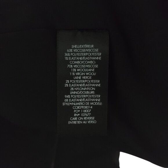 Alice + Olivia Coley Plaid Cap Sleeve Dress Microplaid Houndstooth Sparkle 8 - Picture 15 of 16